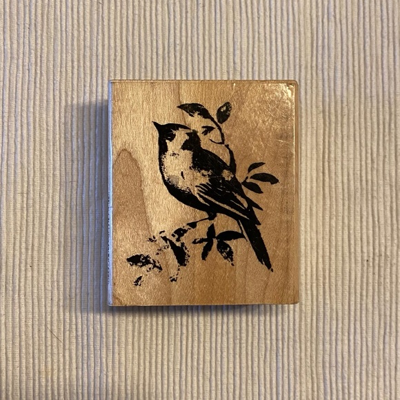 « Lone Bird » Wood Mounted Stamp by Hero Arts - Picture 5 of 6